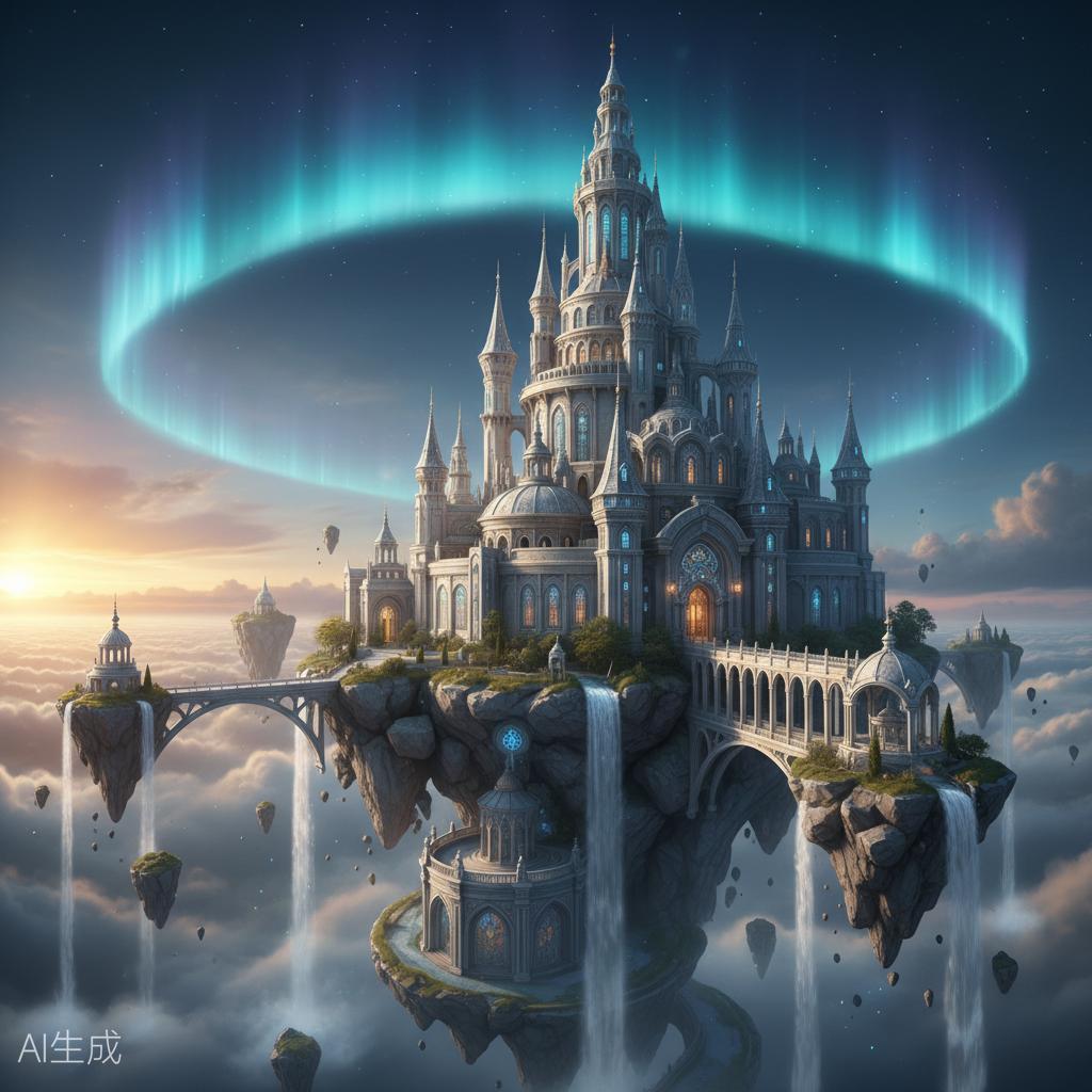 浮空之城 — 游戏场景概念设计
