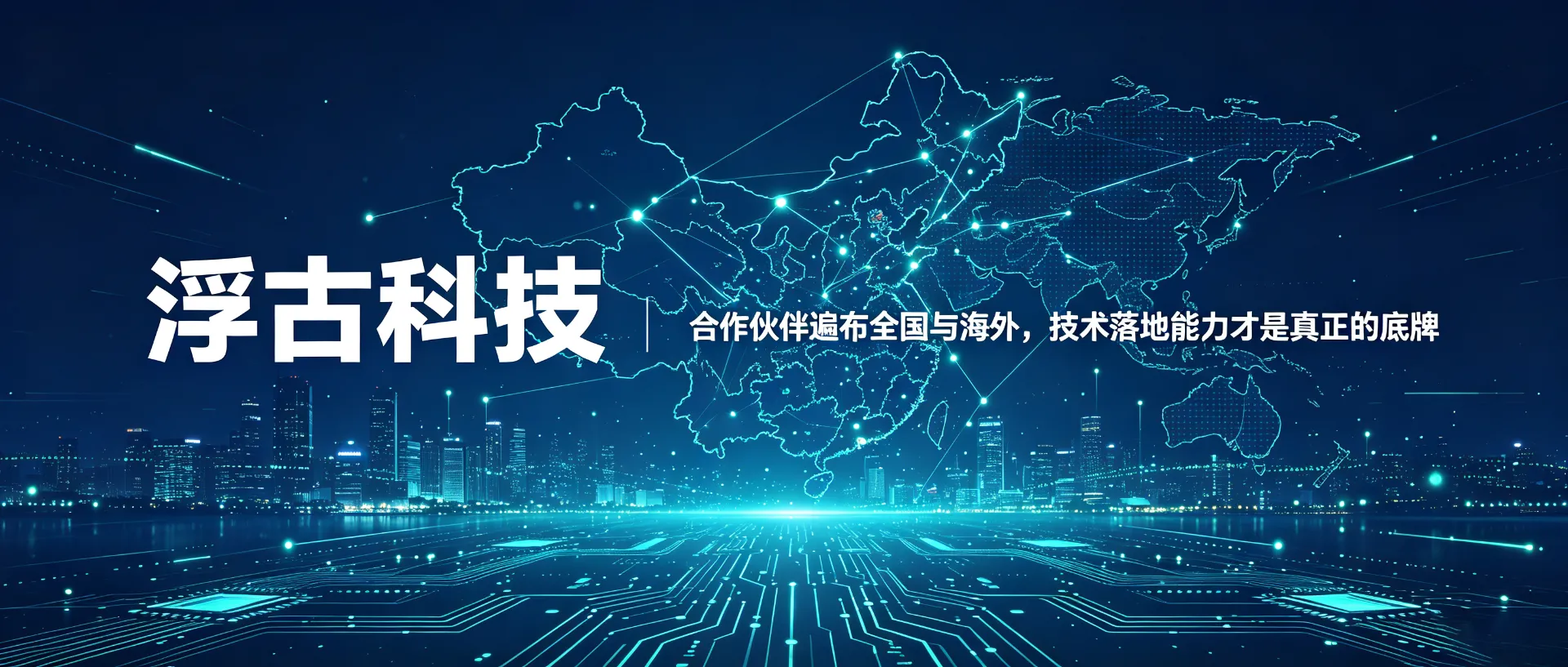 浮古科技 | 合作伙伴遍布全国与海外,技术落地能力才是真正的底牌